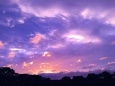 梅雨間の夕景