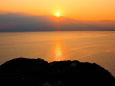 江ノ島展望台から観る夕焼け風景