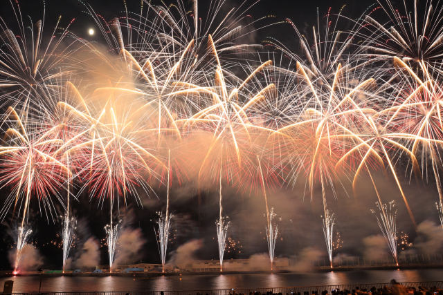 蒲郡花火大会2015