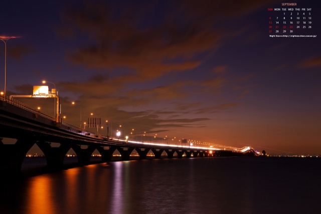 9月のカレンダー