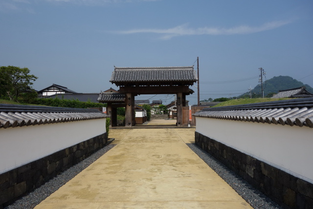 萩城「北の総門」