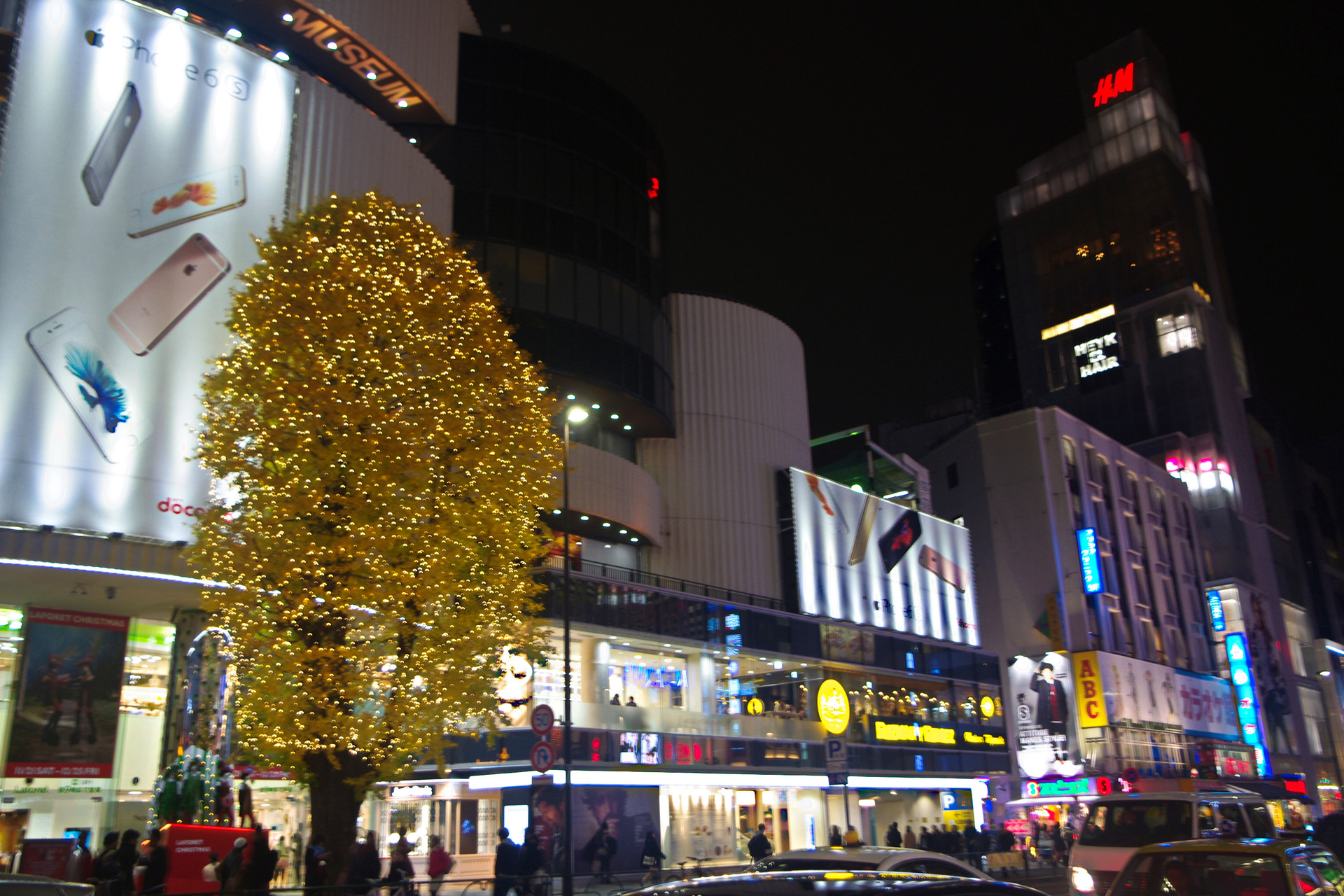 夜景 花火 イルミ 原宿夜景 壁紙19x1280 壁紙館