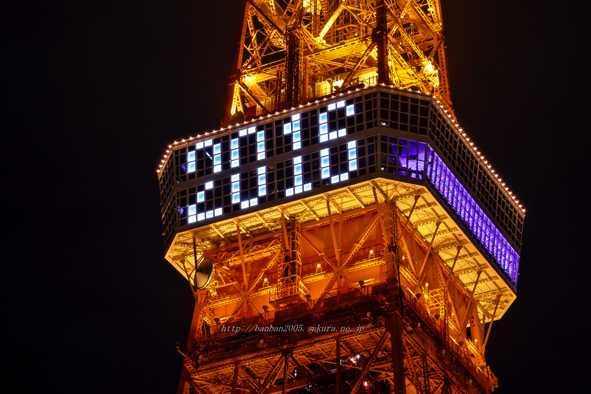 夜景 花火 イルミ 東京タワー16 壁紙19x1280 壁紙館