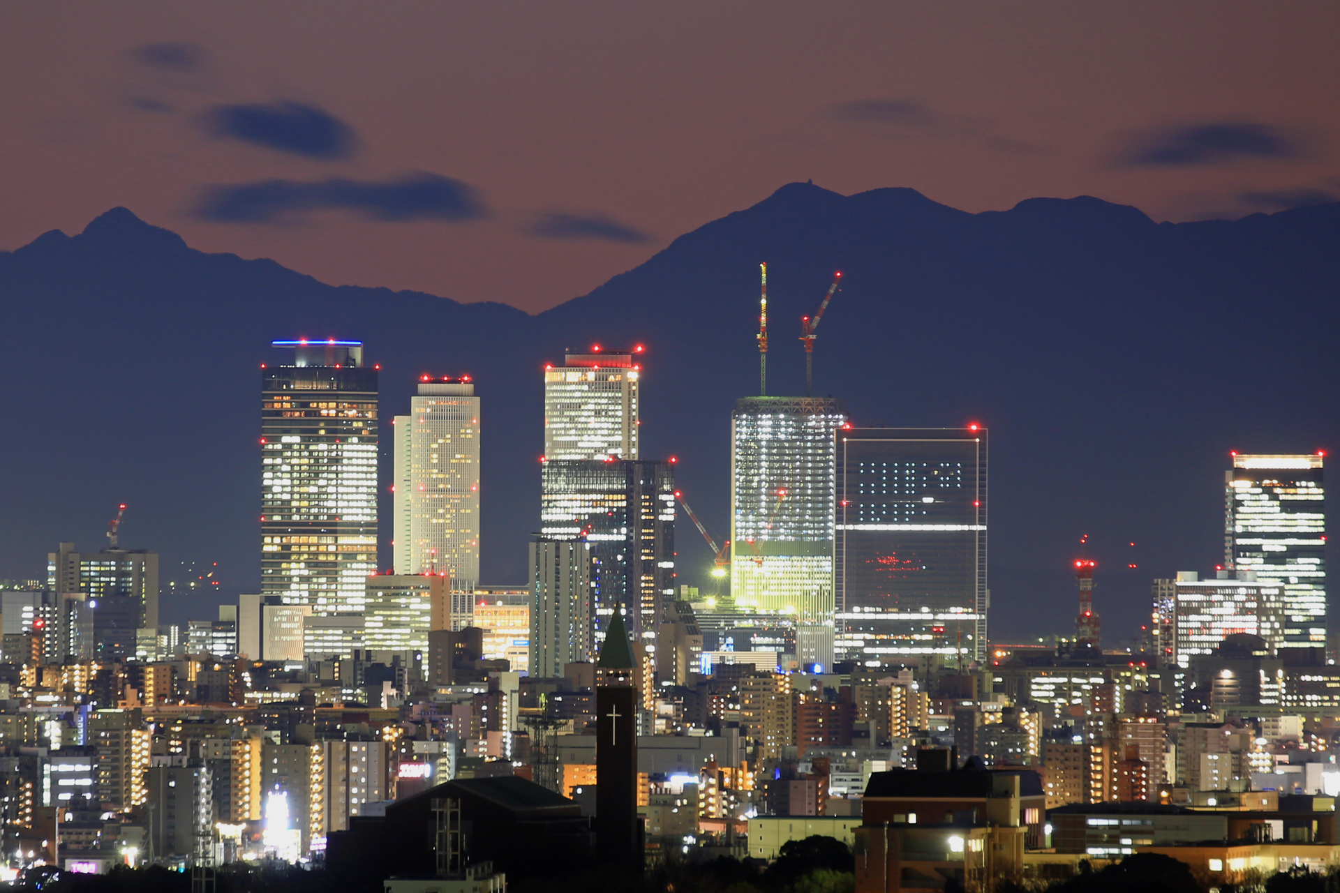 夜景 花火 イルミ 発展する名駅ビル群 壁紙19x1280 壁紙館 夜景 花火 イルミ 発展する名駅ビル群 壁紙19x1280 壁紙館