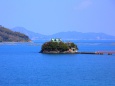 瀬戸の海に浮ぶ津嶋神社
