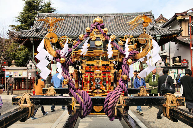 浅草三社祭 宮だし 神輿 三の宮