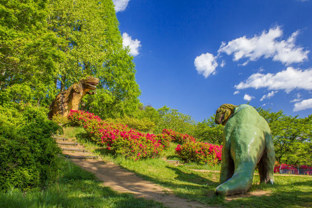 茶臼山恐竜公園