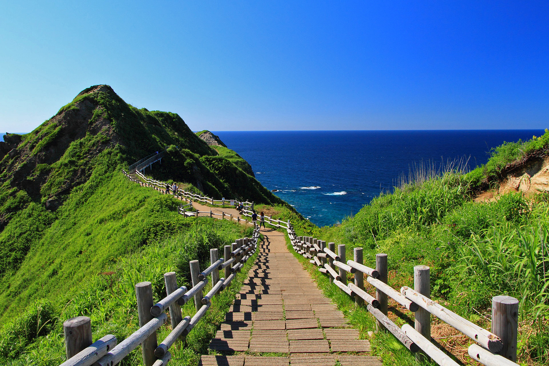 日本の風景 カムイの絶景 Part5 岬への道 壁紙19x1280 壁紙館