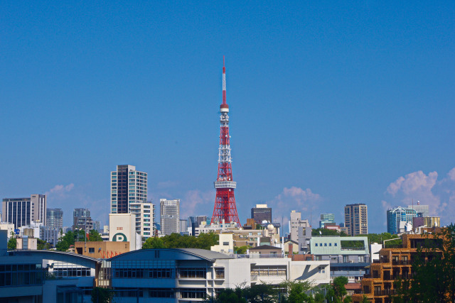 東京タワー・六本木から