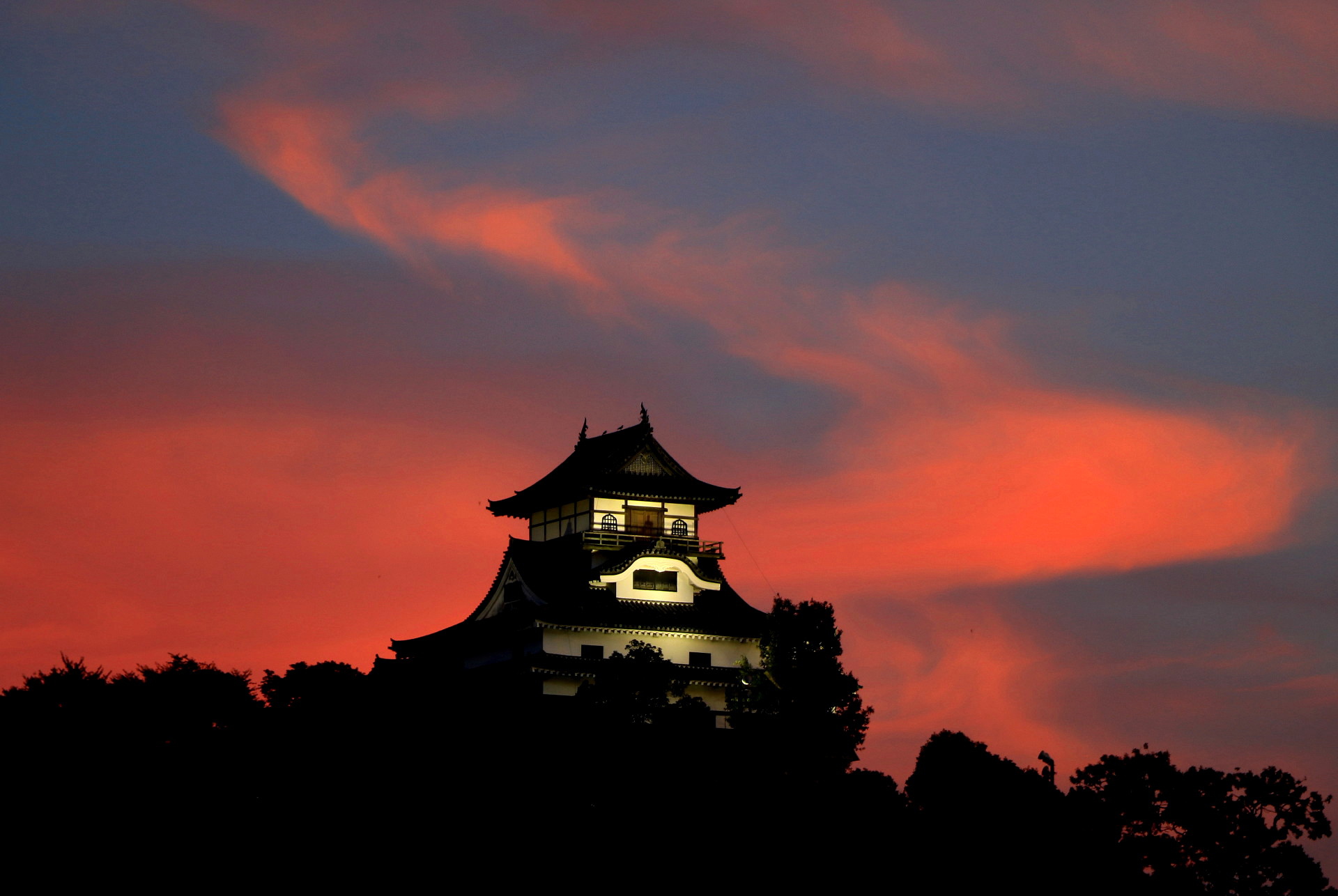 日本の風景 国宝犬山城 壁紙1920x1286 壁紙館