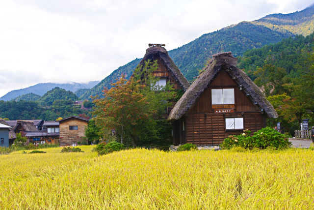 初秋の白川郷
