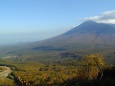 秋の岩手山を八幡平から望む