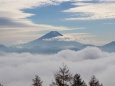 雲海と富士山