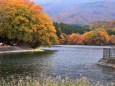 秋の長老湖