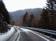 大弛峠への道ー冬の訪れ