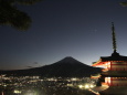 夜景富士山