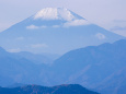 高尾山から富士山
