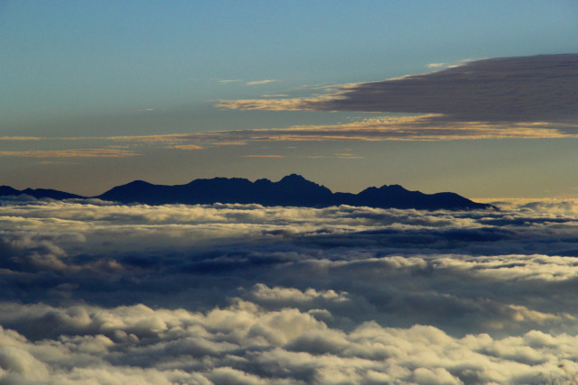 追憶2016.10・雲海上の八ヶ岳