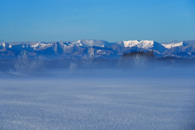 厳冬の北海道・けあらし