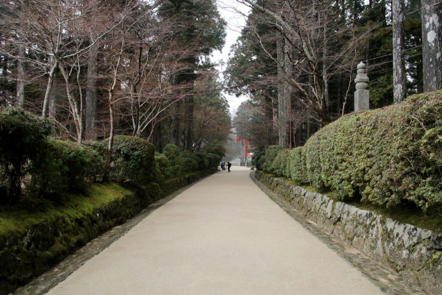 高野山・壇上伽藍・蛇腹道