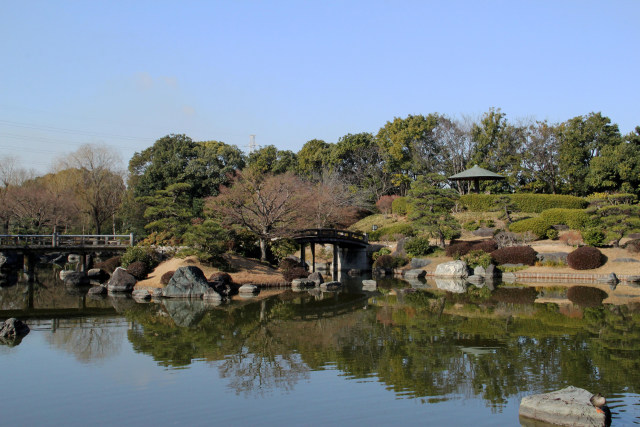 大仙公園・日本庭園・池泉