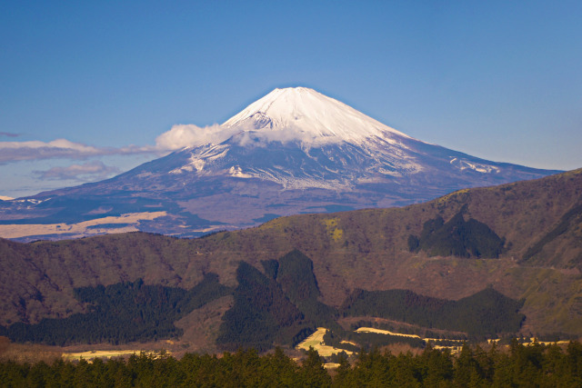 箱根ロープウェイから富士山