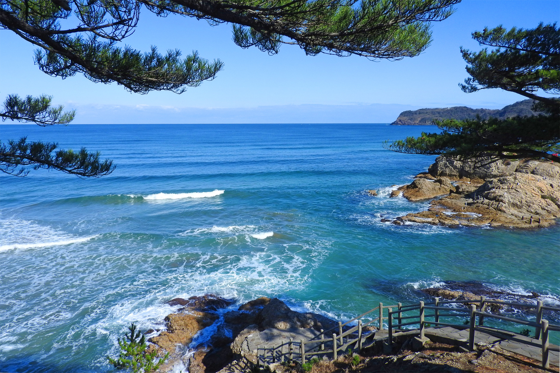 日本の風景「山陰海岸ジオパーク-浦富海岸2」壁紙1920x1280 - 壁紙館