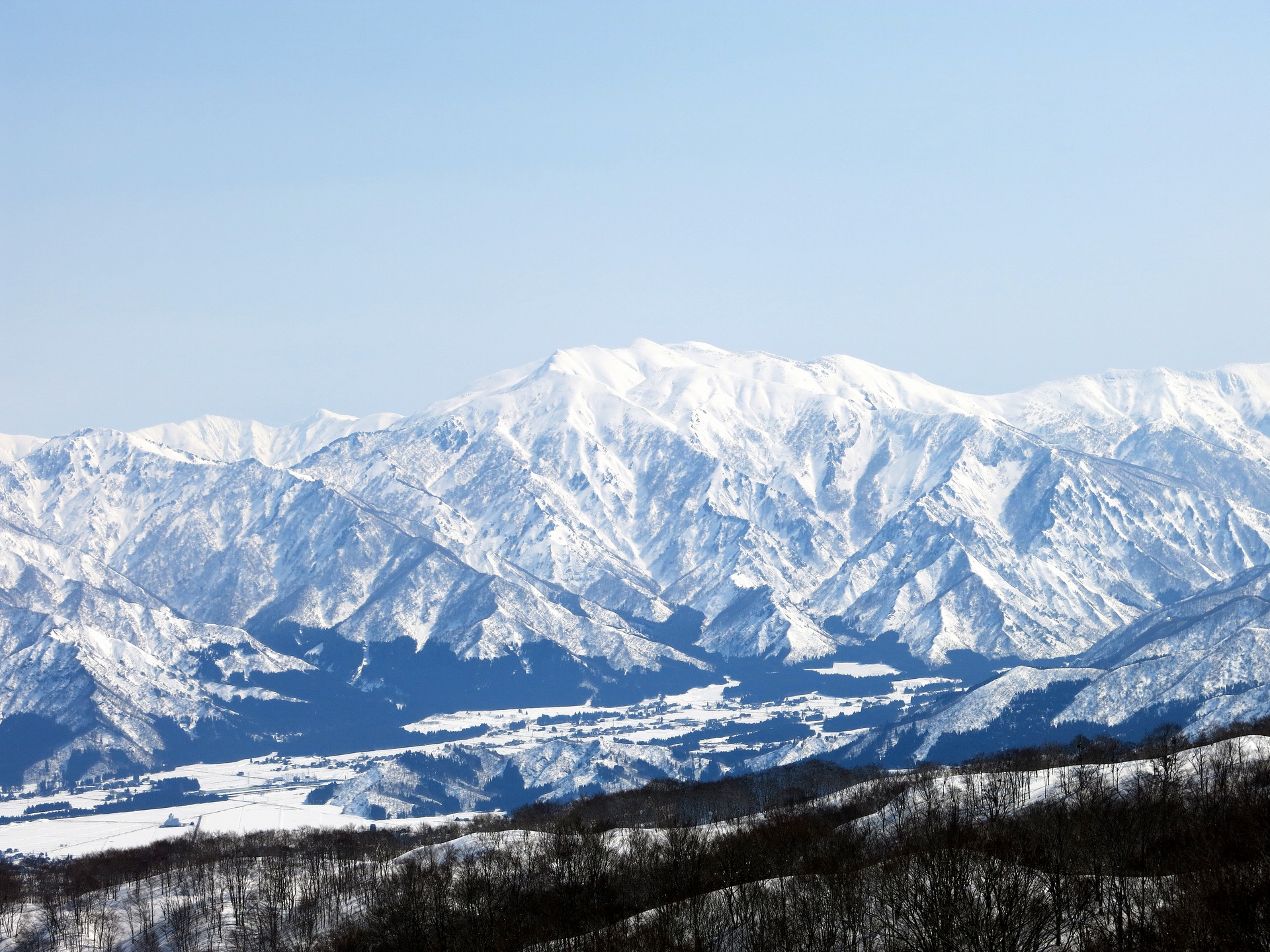 日本の風景 巻機山冬景色 壁紙1920x1440 壁紙館
