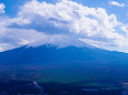 河口湖 天上山からの富士山