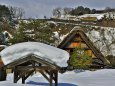 残雪の白川郷