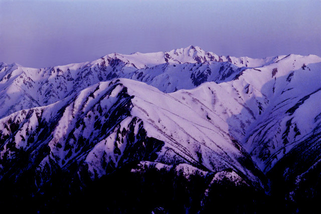 水晶岳遠望