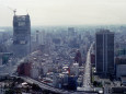 1989年の東京・三田、品川方面