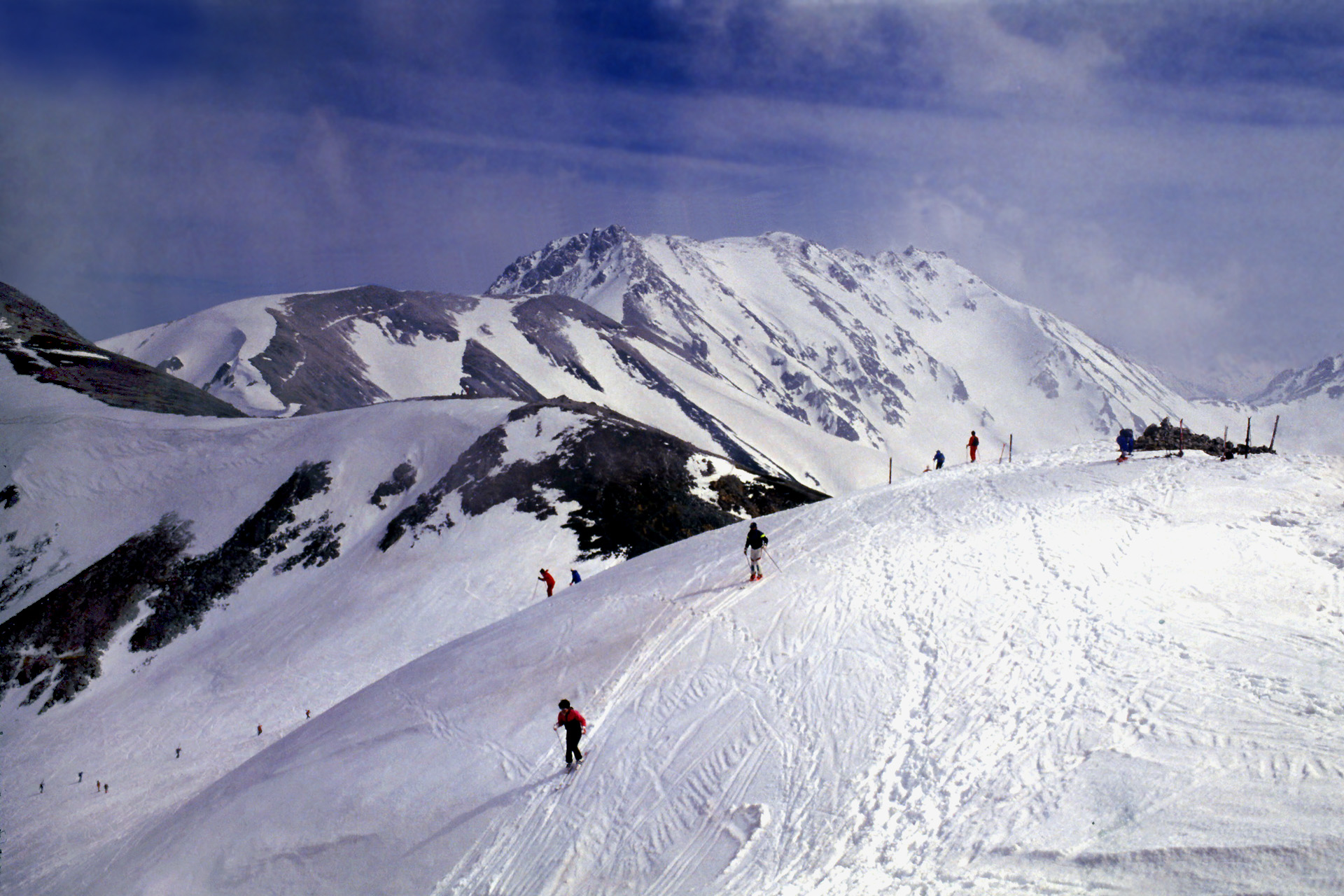 日本の風景 立山春スキー 19年 壁紙19x1280 壁紙館