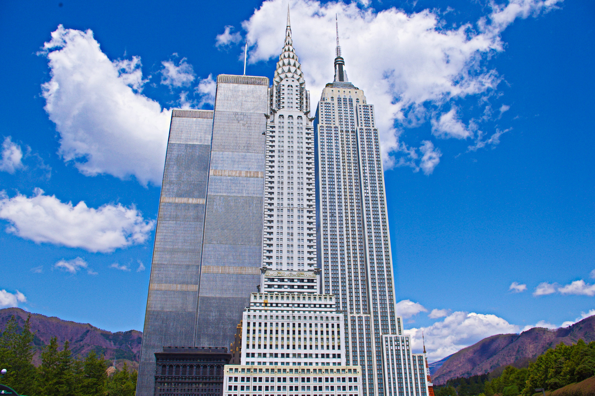 日本の風景 ニューヨーク摩天楼 壁紙19x1280 壁紙館