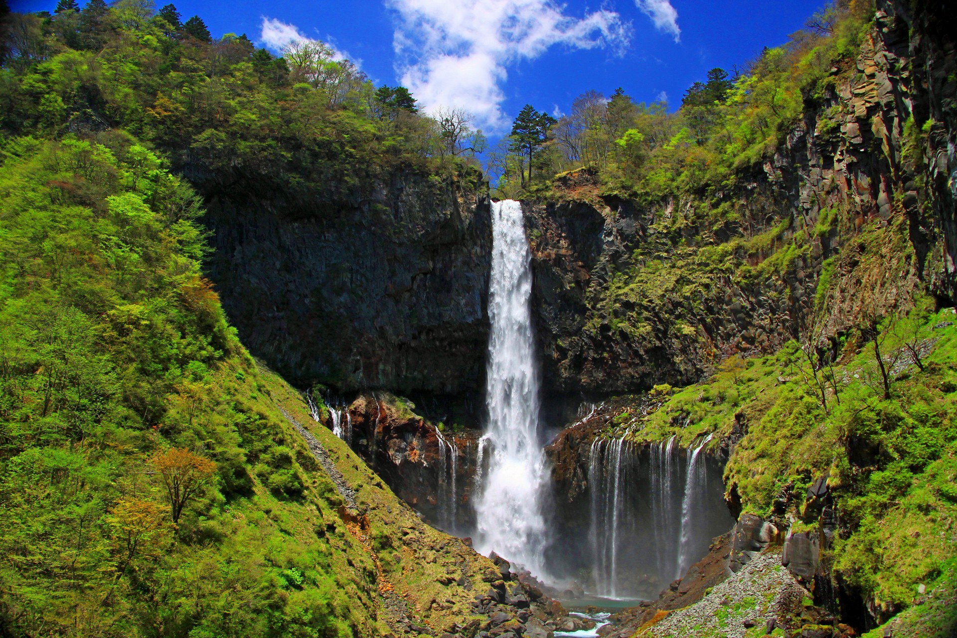 日本の風景 華厳の滝 壁紙19x1280 壁紙館