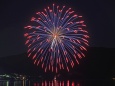 洞爺湖の湖上花火