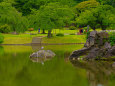 小石川後楽園・大泉水と日本庭園