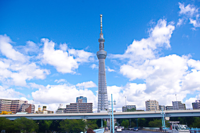 言問橋からスカイツリー