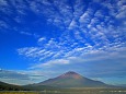 夏雲の富士山
