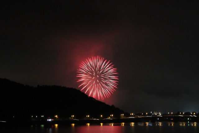 河口湖花火