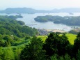 大浦漁港といろは島遠景