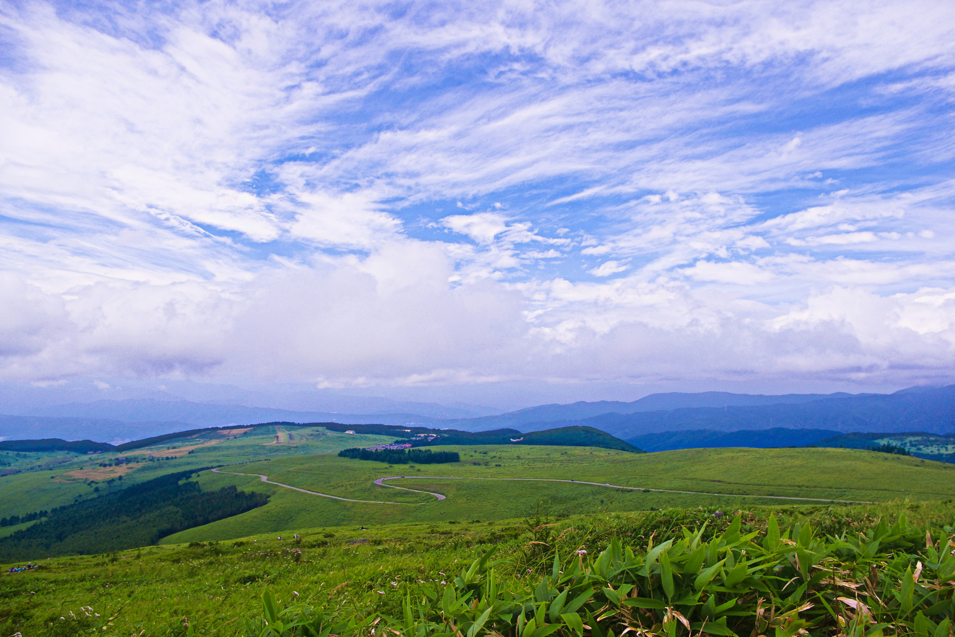 日本の風景 霧ヶ峰高原の夏 壁紙19x1280 壁紙館