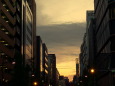 京橋の夕暮れ