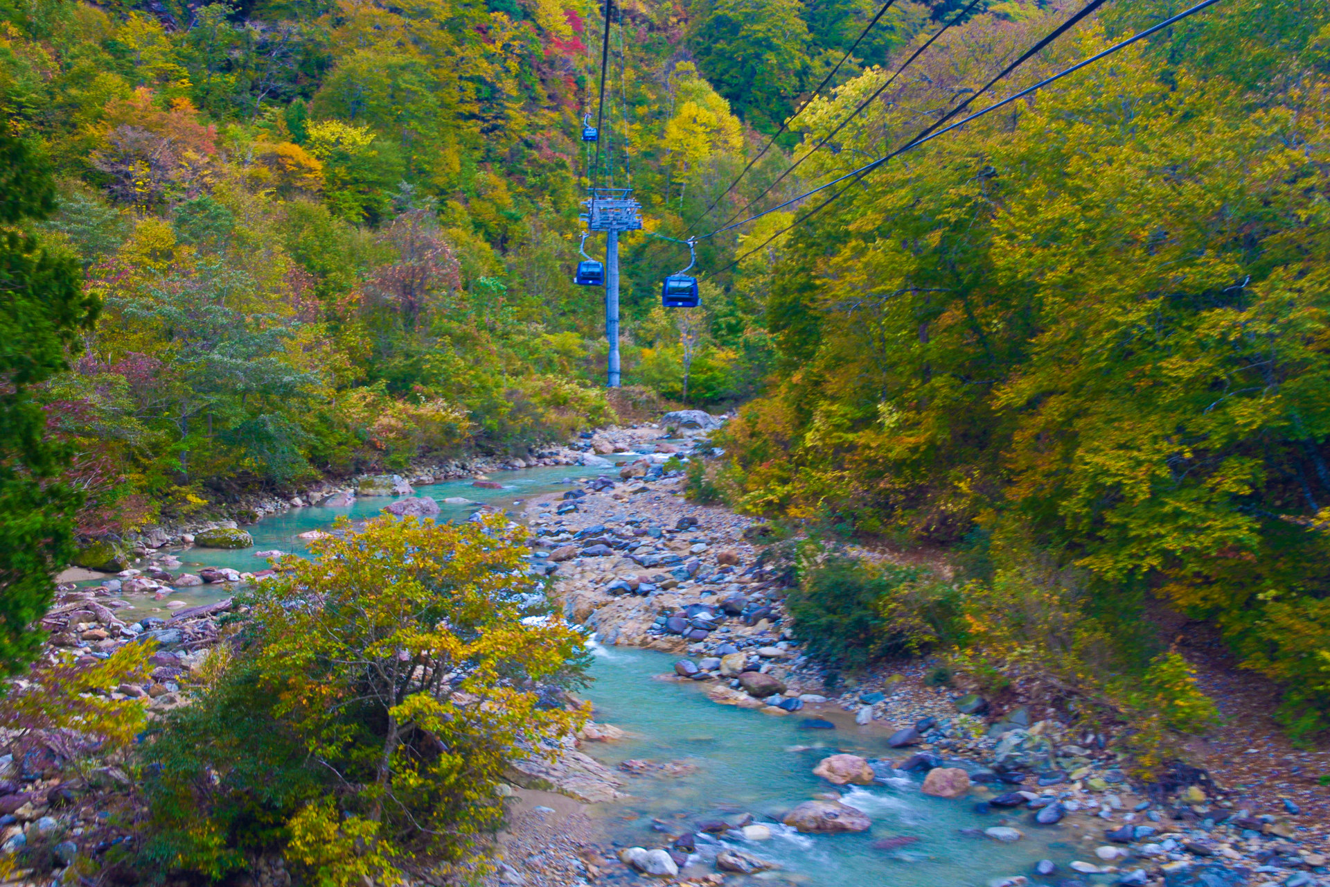 日本の風景 苗場 ゴンドラから見る絶景 壁紙19x1280 壁紙館