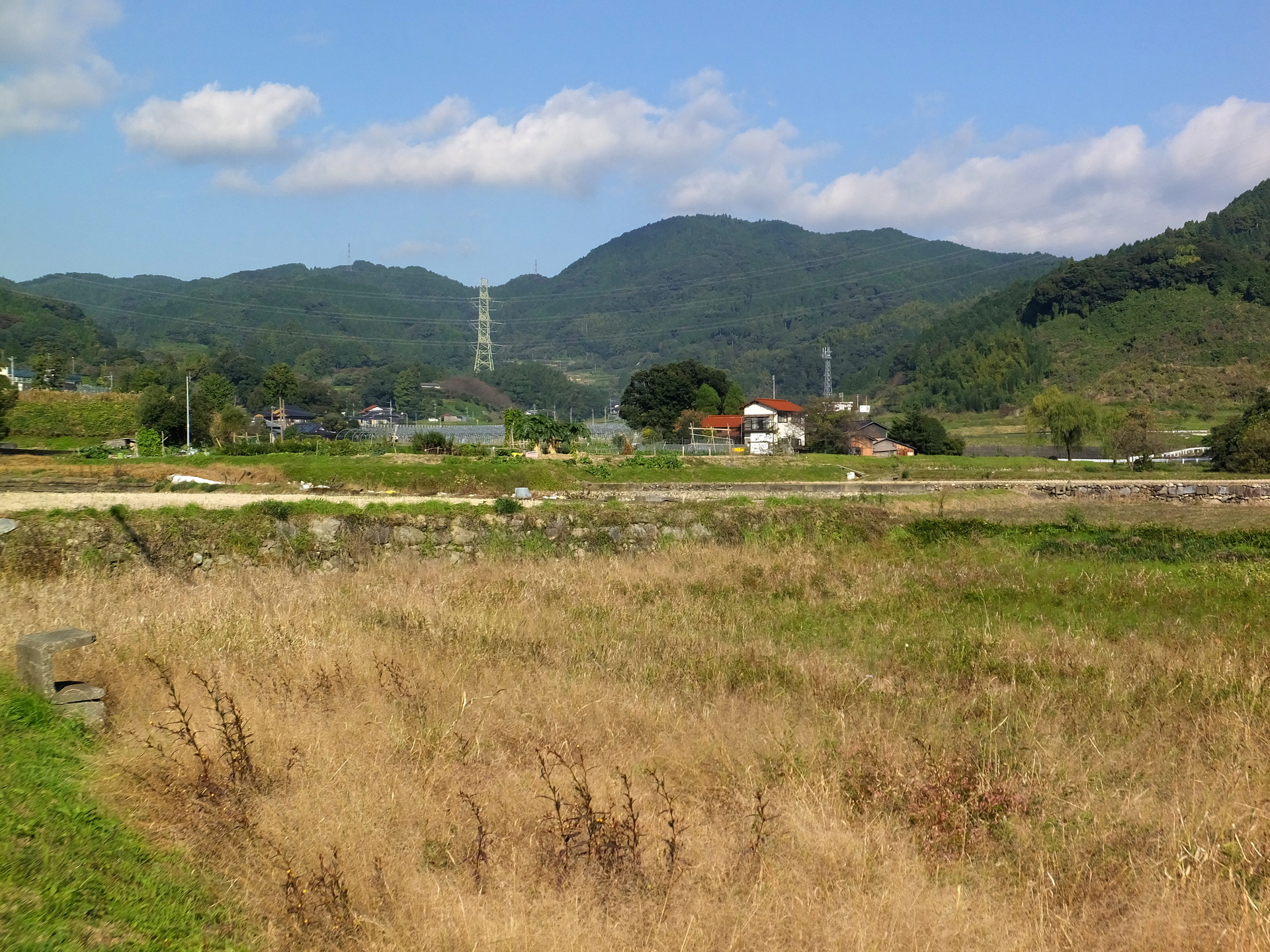 日本の風景 秋が訪れた田舎風景 壁紙19x1440 壁紙館