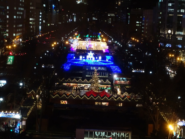 テレビ塔からのイルミネーション