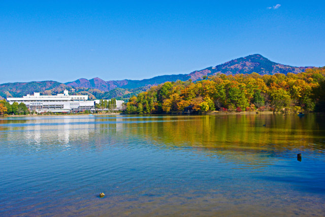 宝ヶ池と比叡山