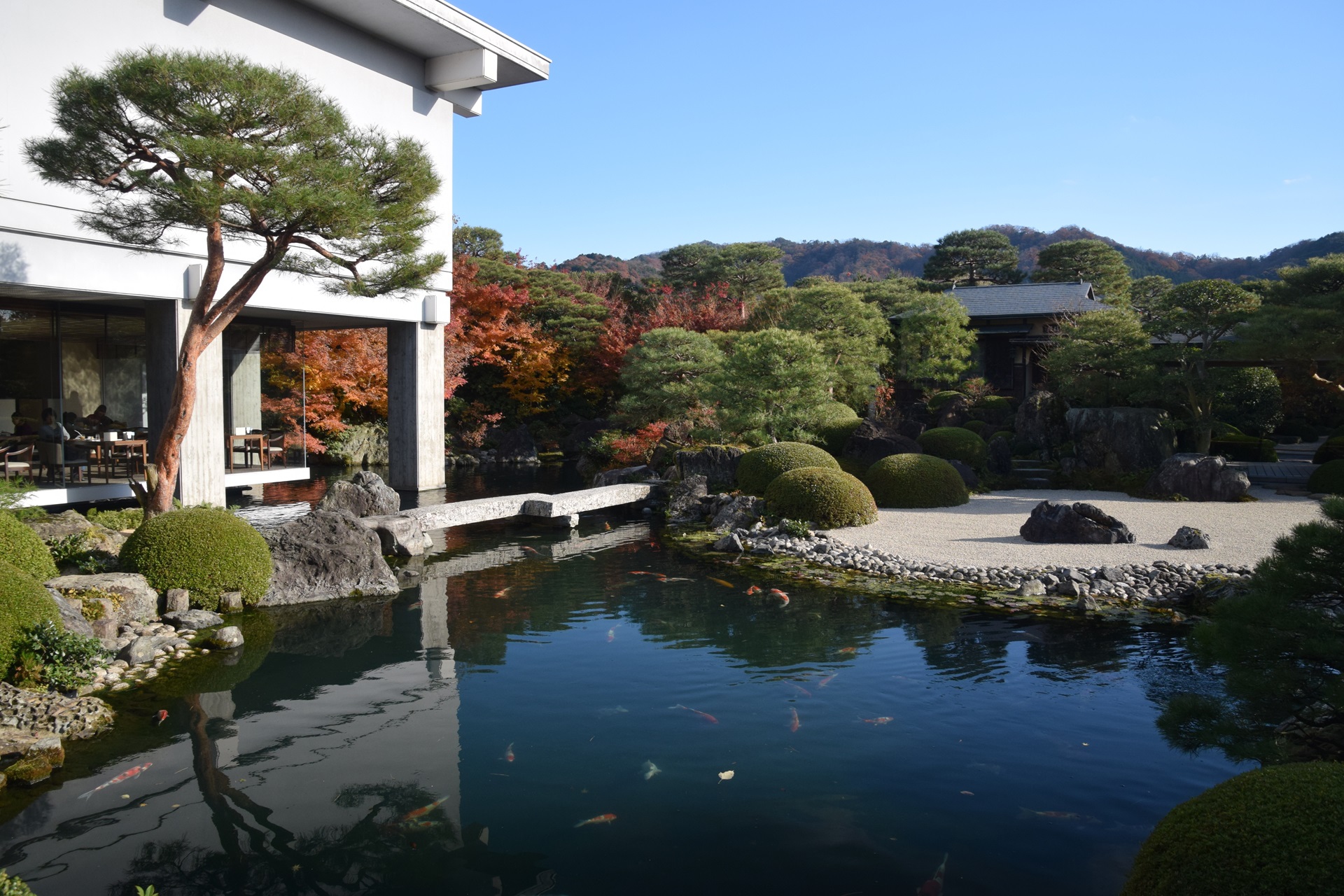 日本の風景 足立美術館の庭園2 壁紙19x1280 壁紙館