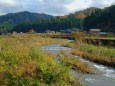 秋の永平寺川