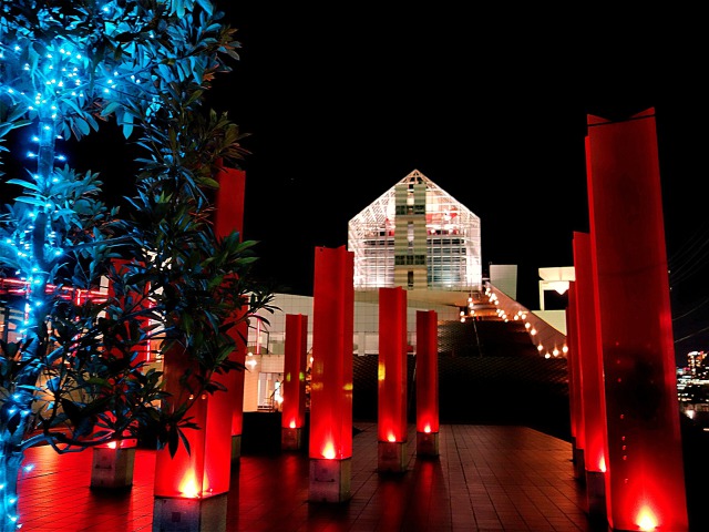 晴海埠頭の夜景